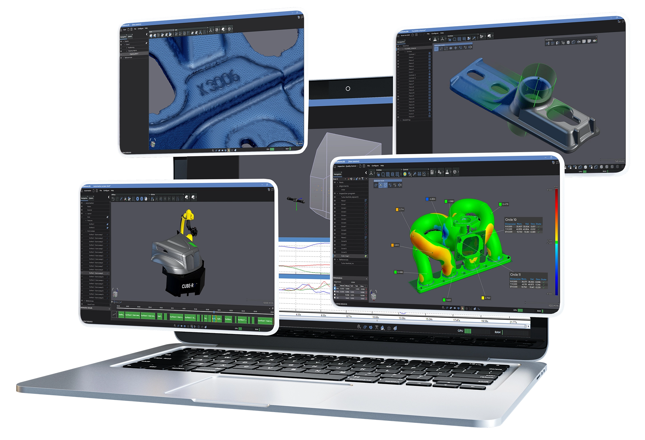 Ra mắt nền tảng đo lường 3D hoàn toàn mới: Creaform.OS – Có gì nổi bật?