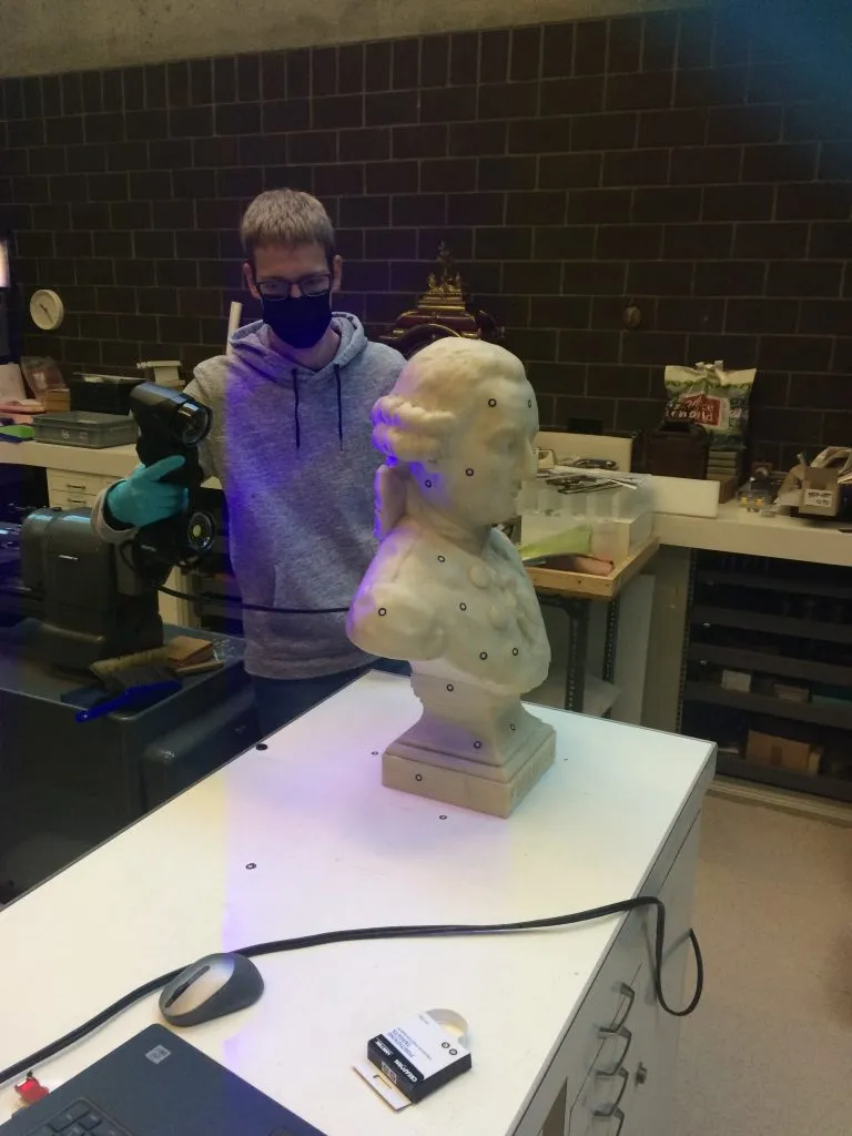 HandySCAN 3D, 스위스 기술학교에 새로운 기술적 가능성을 열다